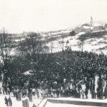 1 VPN Púchov, 1989.11.27 generálny štrajk na Nám.slobody, foto Štefan Filiač